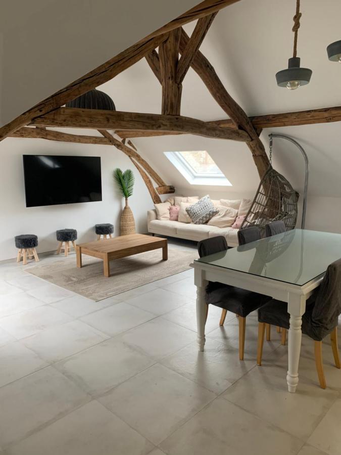 Appartement Spacieux En Plein Coeur De Rouen Exteriör bild